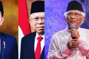 Jokowi-Ma'ruf dilantik, surat singkat Gus Mus menyejukkan hati