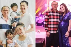 Jarang tersorot, 8 momen kedekatan Ayu Dewi bersama sang ayah