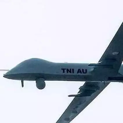Pantau pelantikan presiden, drone TNI ini berharga fantastis