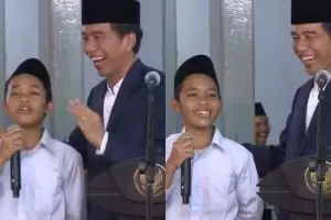Dulu viral, santri sebut Prabowo menteri Jokowi jadi kenyataan
