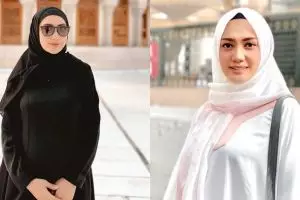 10 Momen Yulita MasterChef umrah saat hamil, gaya curi perhatian