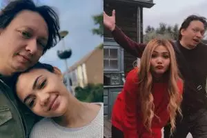 Intip dekorasi pernikahan Rina Nose di Belanda, serba putih