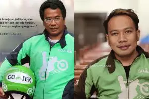 10 Foto editan jika seleb jadi driver ojek online ini kocak