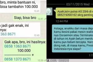 10 Chat lucu ngusilin penipu ini bikin pengen ketawa