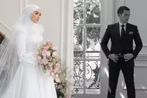 5 Potret prewedding Citra Kirana dan Rezky Aditya, elegan