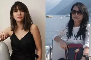 8 Momen Gisella Anastasia bareng ibunya nan cantik awet muda