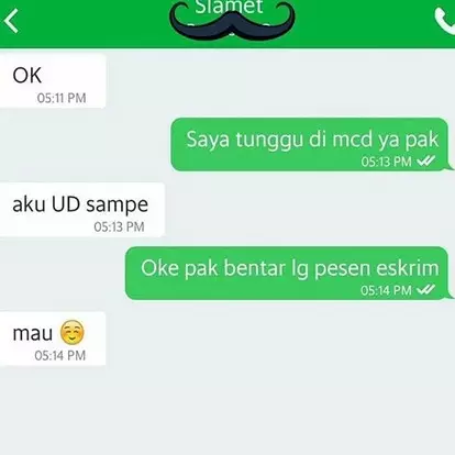 10 Chat lucu ojek online suruh nunggu, bikin tepuk jidat