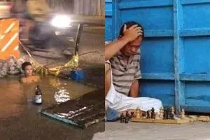 10 Potret lucu bapak-bapak lagi nyantai ini absurd abis