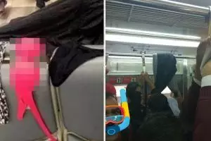 10 Momen jemur pakaian di tempat umum ini bikin melongo