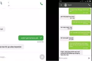 10 Chat lucu driver ojek online & penumpang, bikin nyengir