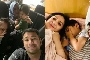 Ketiduran di mobil, gaya stylish Nagita Slavina jadi sorotan