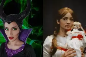 Potret 6 seleb cantik Tanah Air pakai kostum Halloween, manglingi