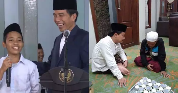 Kabar terkini santri 'peramal' Prabowo jadi menteri, sedih