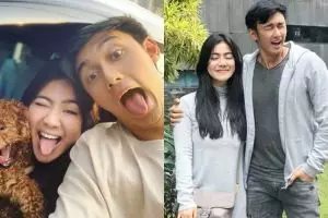 Momen Caesar Hito gendong Felycia saat hendak kondangan, sweet