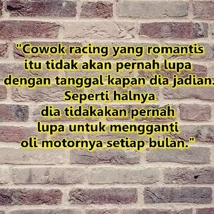 40 Kata-kata racing buat pacar romantis, jadi makin cinta