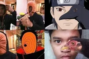 10 Cosplay karakter anime low budget ini hasilnya kocak