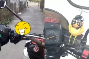 7 Mainan anak di motor ini bikin pengemudi gagal fokus