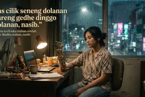 111 Kata-kata galau Bahasa Jawa dan artinya terbaru 2026, bikin hati agak nyesek