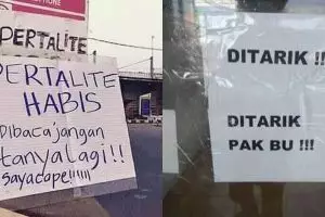 12 Peringatan di tempat umum endingnya ngegas, bikin kesal