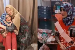 9 Momen seru bridal shower Citra Kirana, diarak jalan-jalan