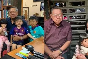 Momen malam minggu SBY & keluarga usai kepergian Ani Yudhoyono