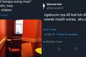 10 Cuitan lucu jomblo ngenes ini bikin tepuk jidat