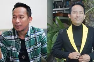 Pamer foto 18 tahun lalu, wajah Denny Cagur bikin salah fokus