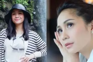 Biasa tampil natural, ini 8 potret Nagita Slavina bermakeup tebal