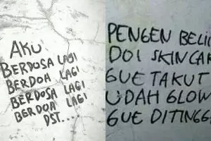 9 Tulisan di tembok bernada pesimis ini bikin tepuk jidat