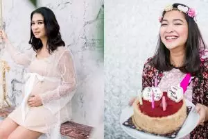 Anneke Jodi melahirkan, wajah cantik putrinya curi perhatian