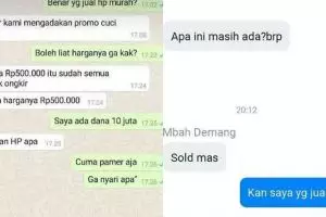 10 Chat penjual dan pembeli online shop ini kocaknya ngeselin