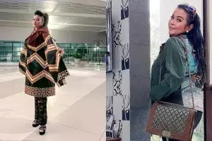 Jennifer Jill unggah potret berhijab, disebut mirip Rieta Amilia