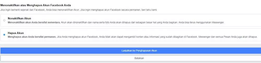 menghapus akun Instagram © berbagai sumber