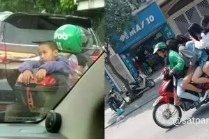10 Momen absurd penumpang maksa naik ojek online ini kocak
