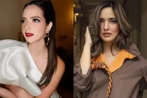 Momen Nia Ramadhani pamer 'sepatu beda warna', curi perhatian