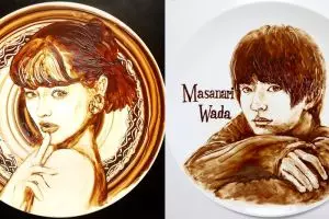 Cuma dari lelehan cokelat, 10 karya lukisan ini bikin takjub