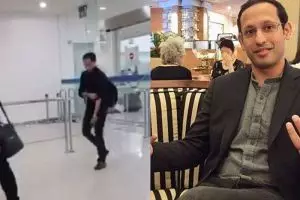 Kunjungan kerja ke Jawa Timur, gaya busana Nadiem Makarim disorot