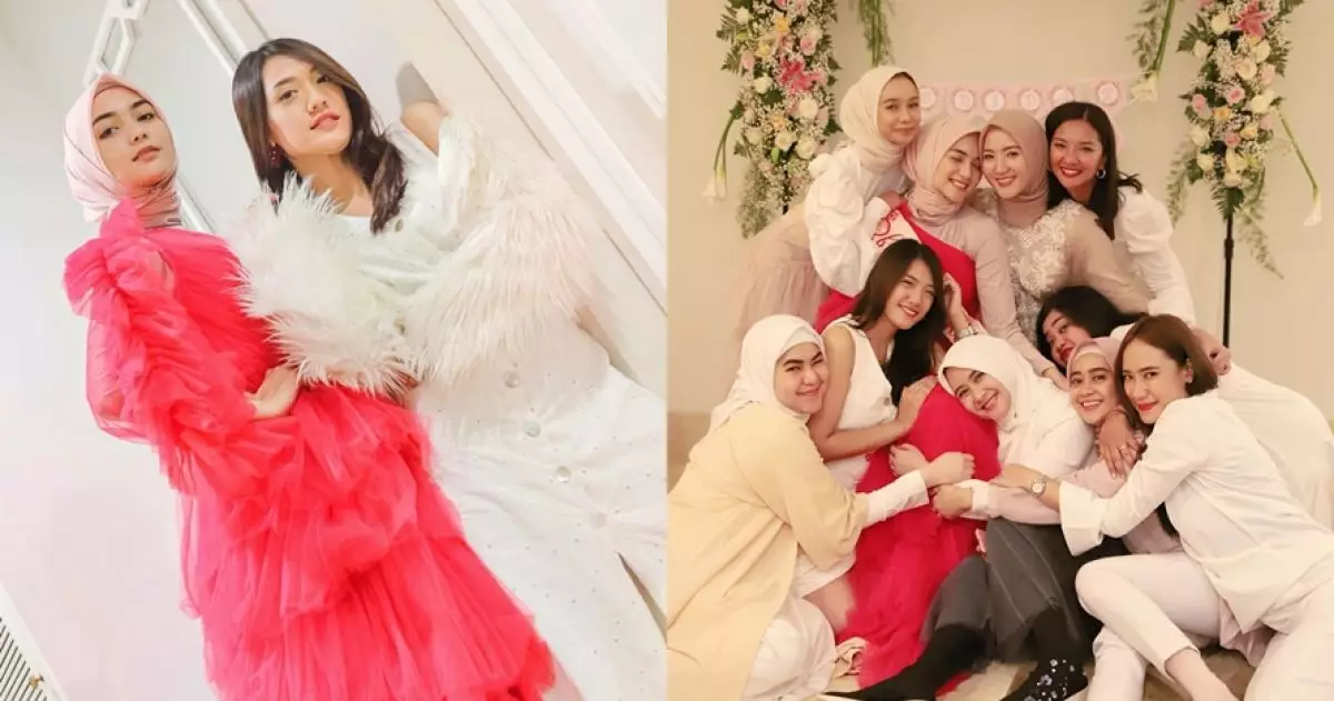 11 Momen bridal shower kedua Citra Kirana, penuh drama
