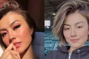 Potret seksi Agnez Mo saat pengukuran untuk Madame Tussauds