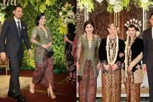 Gaya Annisa Pohan hadiri pernikahan Kartika Sary jadi sorotan