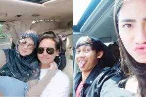 Potret mesra 8 pasangan seleb saat di mobil, jadi sorotan