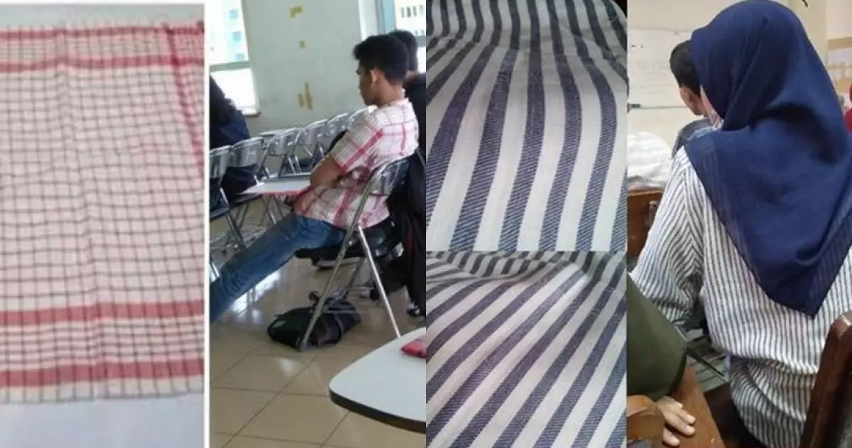10 Cocoklogi motif baju sama benda sehari-hari ini bikin tersenyum