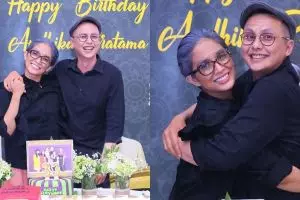 8 Momen ultah Andhika Pratama, Ussy Sulistiawaty jadi sorotan