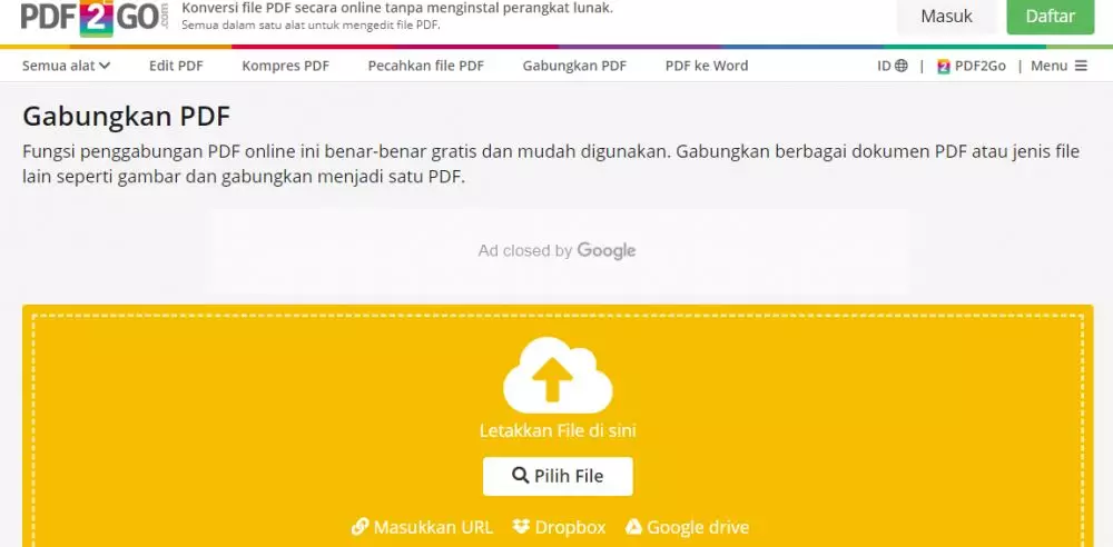 menggabungkan file PDF © 2021 brilio.net