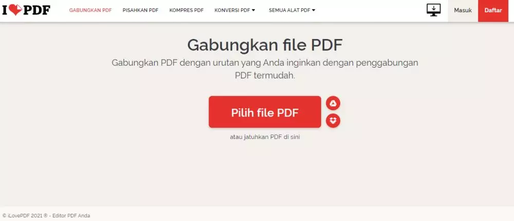 menggabungkan file PDF © 2021 brilio.net