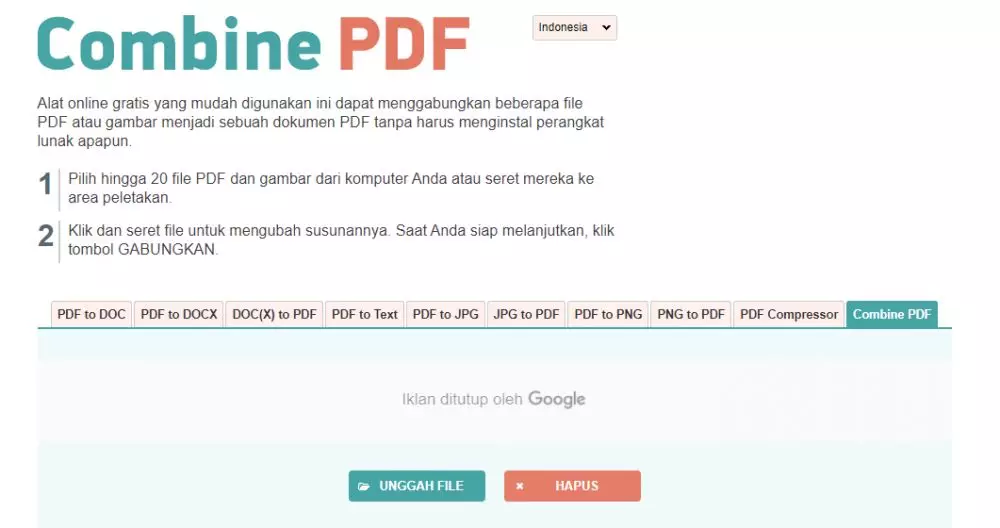 menggabungkan file PDF © 2021 brilio.net