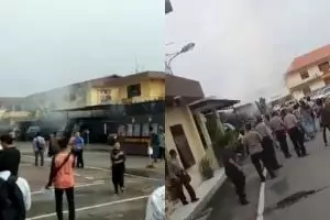 Detik-detik mencekam bom bunuh diri Mapolrestabes Medan
