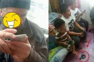 10 Kelakuan lucu orang gunakan gadget ini bikin nyengir