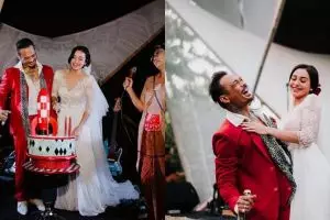 Resepsi di hari ultah, ucapan Nora ke Jerinx ini bikin haru