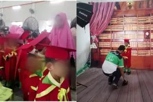 Kisah pilu wali murid TK tak mampu bayar foto wisuda